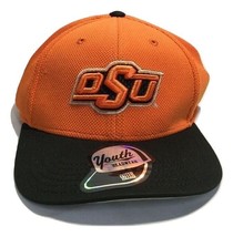 NCAA Oklahoma State Cowboys Adjustable Hat - Orange - Youth Kids Size - £9.87 GBP
