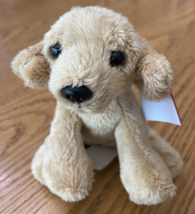 Yomiko Classics Russ Yellow Lab Plush 5&quot; Puppy Dog - $6.99