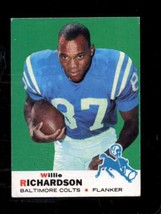 1969 Topps #5 Willie Richardson Vg+ Colts *X83633 - £1.36 GBP