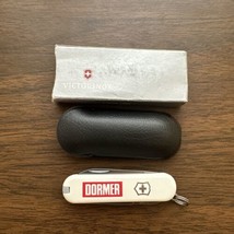 New White Victorinox Classic SD Swiss Army Knife, New In Box, “Dormer” on scale. - £15.24 GBP