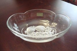 Compatible with Mikasa etch fruit decoration bowl, still with original l... - $21.55