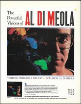 Al Di Meola Soaring Through A Dream 1985 Manhattan Records advertisement... - $4.23
