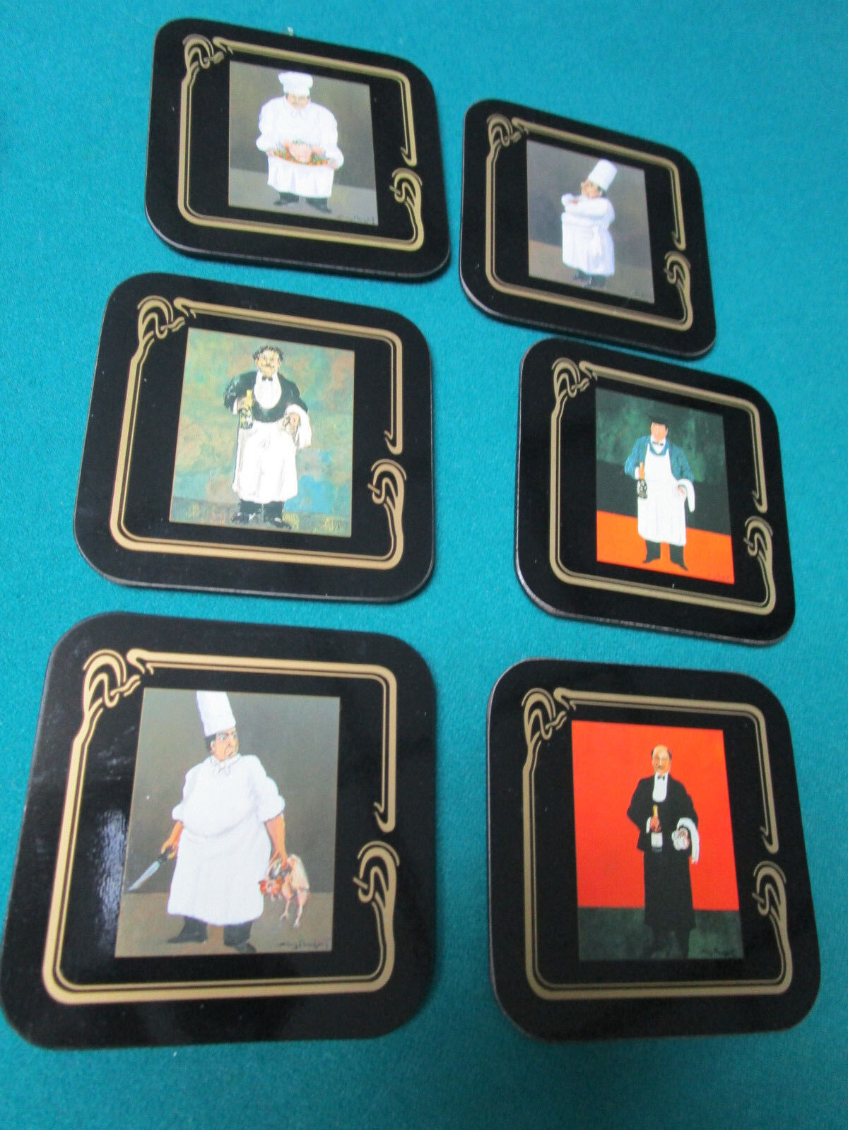 Primary image for COOKS AND WAITERS DE LA BELLE EPOQUE BY GUY BUFFET  NIB [*COASTER]