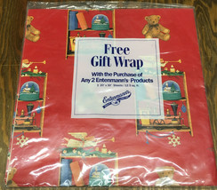 Vintage Entenmann&#39;s products promotional gift wrap still in original pac... - £15.89 GBP