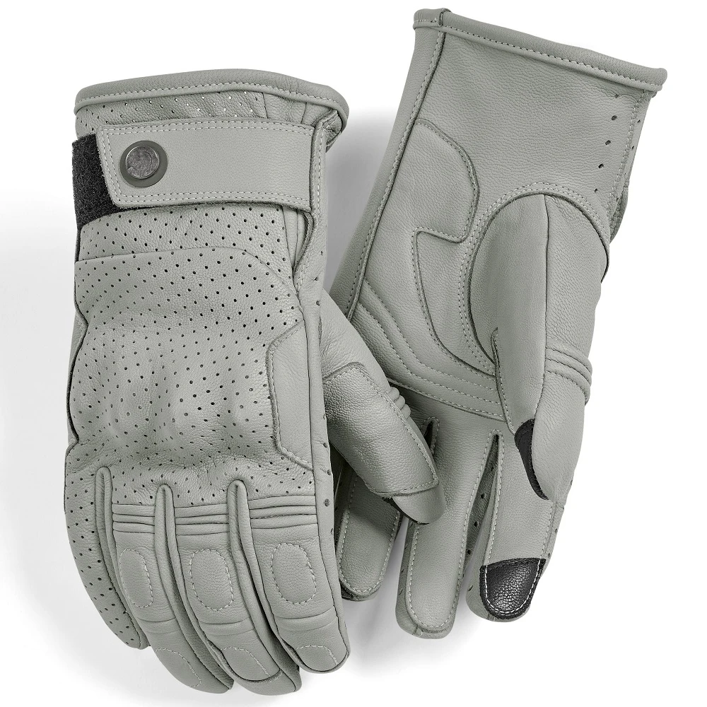 New Gray Summer Motorrad GS Gloves For BMW Motobike Motocross Motorcycle - £33.21 GBP