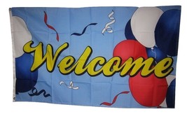 3x5 Advertising Welcome Celebration Party Flag 3&#39;x5&#39; Banner Brass Grommets - £13.62 GBP