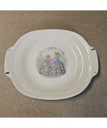 Vintage GODEY PRINTS Salem China Victorian SERVING PLATTER Plate 12x9.5 - $13.86