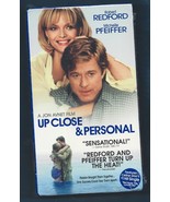 Sealed VHS-Up Close &amp; Personal-Robert Redford, Michelle Pfeiffer - $187.20 MXN