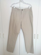 Old Navy Men&#39;s Tan 100% Cotton Lightweight Slim Fit PANTS-32x29-GENTLY WORN-NICE - £5.41 GBP