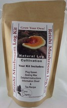 Reishi Mushroom Growing Log Kit Gorws For Years!!  ON SALE Limited Time - £27.37 GBP
