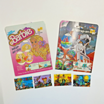 Vtg 1980s Egg Wrap Kits Barbie, Voltron Looney Tunes Easter Made In Usa Art - £15.80 GBP