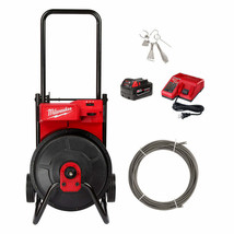 Milwaukee 2817A-21 M18 Drum Machine w/ 3/8&quot; Cable - £721.25 GBP
