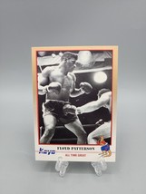 Floyd Patterson 1991-92 Kayo Boxing All Time Great Trading Card #050 Heavyweight - $2.06