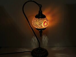 Antique-Inspired Hanging Swan Mosaic LED Table Lamp - ASL6 - €47,76 EUR