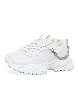 Aria Women’s Lightweight Chain Décor Running Walking Comfort Athletic Sn... - $672.44 MXN