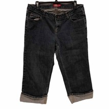 Dickies cuffed crop Capri jeans size 12 - £19.86 GBP