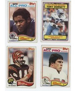 Topps 3 1982 Football 1 1983 cards nice See pictures YOU GRADE Dorsett A... - £11.71 GBP