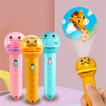Eductional Toys Torch Night Projector Flashlight For 2-10 Years Old Kids Gift - £8.75 GBP