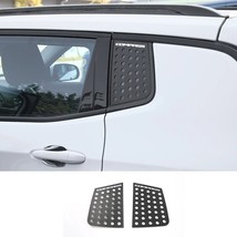 SHINEK Car Exterior Rear Window Triangle Gl Decoration Cover Trim Stickers for   - £92.36 GBP