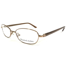 Elizabeth Arden Eyeglasses Frames EA 1035-1 Brown Gold Cat Eye Wire 52-1... - £32.88 GBP