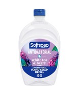 Softsoap Antibacterial Liquid Hand Soap Refill White Tea Berry Scented H... - $21.39
