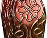 Harlequin Embossed Decorative Metal Vase, Home Decor for Dried Flower an... - $44.66