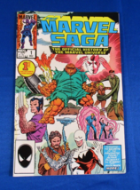 The Marvel Saga # 1 Marvel Comics 1985 High Grade White Pages - £5.99 GBP
