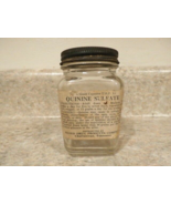 Rare-EMPTY BOTTLE QUINIE SULFATE ALLIED DRUG PRODUCTS CO. CHATTANOOGA TE... - €47,95 EUR