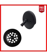 Universal Matte Black Tub Trim Kit with 2-Hole Overflow Faceplate and St... - $1,111.48 MXN