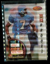 1994 Pinnacle Sportflics Rookie 3D Motion Football Card #169 Bucky Brooks Bills - £6.72 GBP