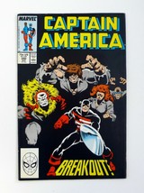 Captain America #340 Marvel Comics Breakout VF 1988 - £2.32 GBP