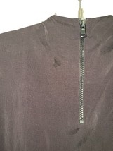 Brunello Cucinelli Silk Beaded Sleeveless Top Sz S Made in Italy Eggplant Purple image 7