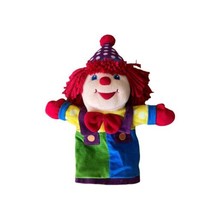 Gymboree Clown Puppet Gymbo 14 inch Plush Coudoroy 2004 - $28.01