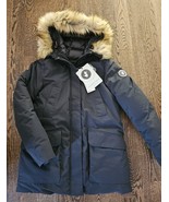 Save The Duck Classic Faux Fur Hooded Arctic Parka Dark Brown Coat $649, M - $312.59 CAD