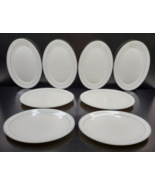 8 Arcopal Reception Oval Serving Platters Set Gastronomie Plates Dish Fr... - £69.80 GBP