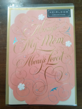 Mother&#39;s Day For Mom Greeting Card **Heirloom** Mother Love Both Hallmark 6 - £3.12 GBP