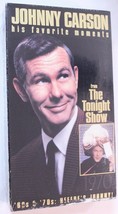 Johnny&#39;s Favorite Moments VHS Tape Johnny Carson Tonight Show 60&#39;s and 70&#39;s - £6.25 GBP