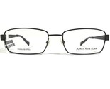 Jones New York J340 GUNMETAL Gafas Monturas Gris Rectángulo Full Borde 5... - $37.04