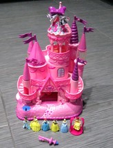 Disney Magic Kingdom Cinderella Belle Snow White Jasmin Fold-Out Castle PLAYSET - $49.99