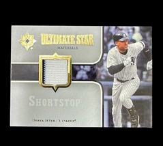 2007 Ultimate Collection Star Materials Derek Jeter #SM-DJ HOF Jersey Relic - £23.51 GBP