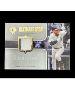 2007 Ultimate Collection Star Materials Derek Jeter #SM-DJ HOF Jersey Relic - £23.89 GBP