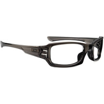 Oakley Men&#39;s Sunglasses Frame Only (4+1)² Smokey Gray Wrap 54 mm - £78.44 GBP