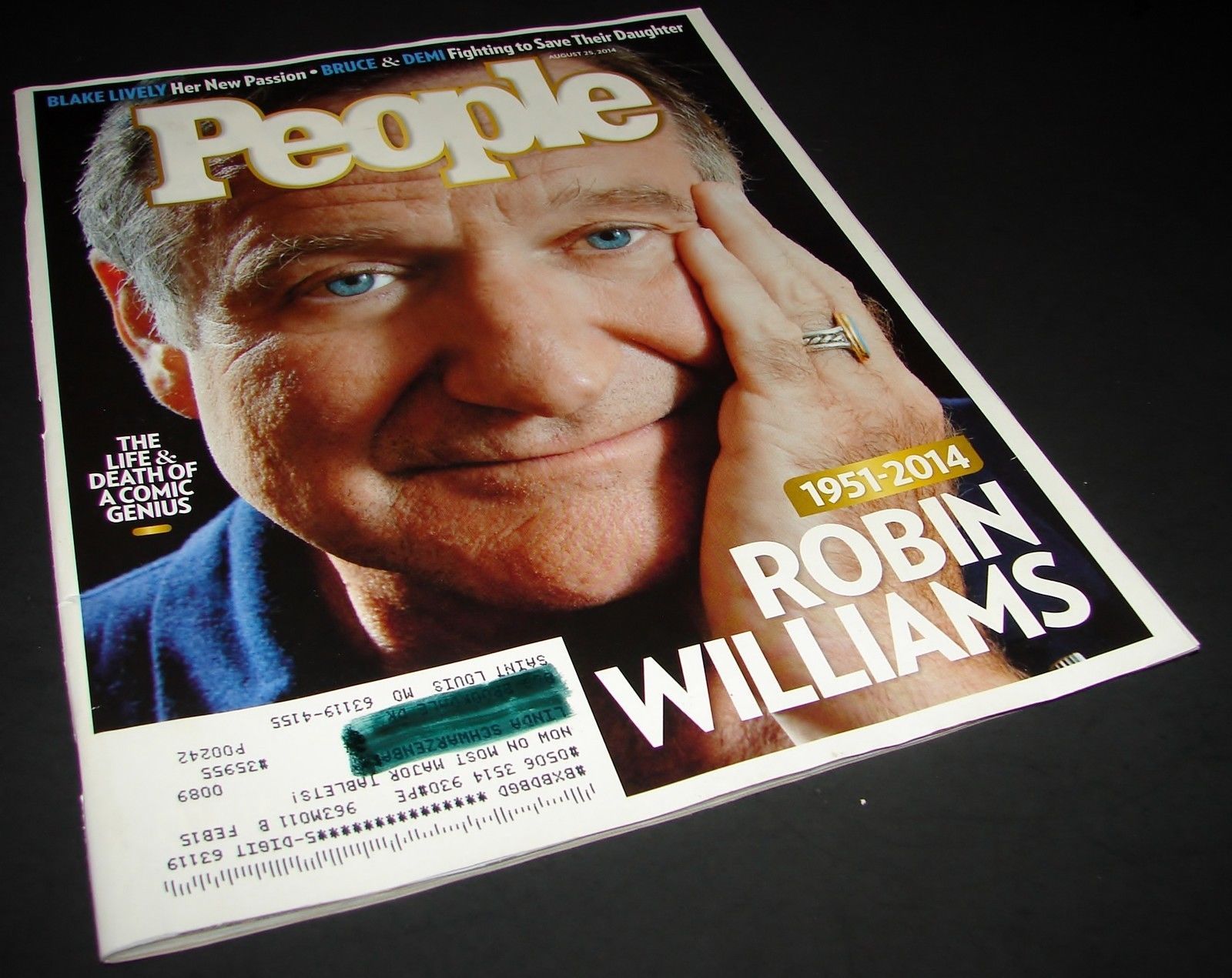 Primary image for PEOPLE Magazine Aug 25 2014 Robin Williams Special