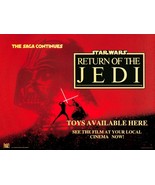 STAR WARS 24 x 32 &quot;Toys Available Here&quot; 1983 Reproduction Poster - Sci F... - $75.22 CAD