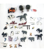 Country Farm Barn Animal Miniature RR Model Train Layout mixed lot SS09 ... - $17.57 CAD