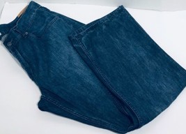 Levis 514 Jeans Womens Size 18 Husky Straight Leg Pants Dark Blue Casual 36x29 - £18.82 GBP