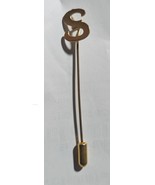 Letter S Brooch Corsage Hat Stick Pin - $20.49 CAD