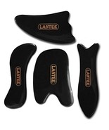 Lantee Chinese Gua Sha Scraping Massage Tools Kit, Hand Made Buffalo Hor... - $463.92 MXN