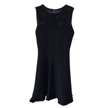 Armani Exchange Black Sleeveless Fit and Flare Dress - £19.67 GBP