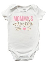 Mommy&#39;s World Shirt, Mommy&#39;s World Onesie, Mommys World Mothers Day Shirt - $11.99